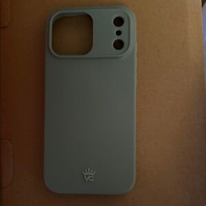 Green Silicone Phone Case iPhone 17 pro max Velvet Caviar